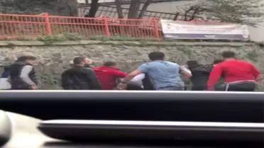 İstanbul'da feci ölüm sonrası tekme ve tokatlı kavga kamerada