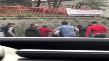 İstanbul'da feci ölüm sonrası tekme ve tokatlı kavga kamerada