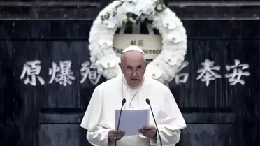 Papa Francis'ten dünyaya nükleer silahsızlanma çağrısı