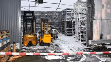 Almanya'da Türk firmasının deposu kundaklandı