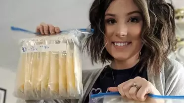 3 saat yaşayan bebeğini emziremeyen kadın 63 gün biriktirdiği 'anne sütünü' bağışladı