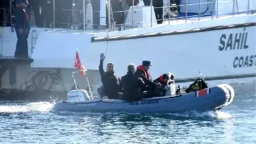 Enez'in tarihi mirası eserlerin kopyaları, Saros Körfezi'ne batırıldı