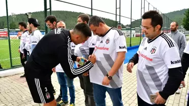 ' Karakartallılar' Beşiktaşlı futbolcularla buluştu