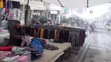 Yatağan'da pazarcılar ve esnaf güne dua ile başladı