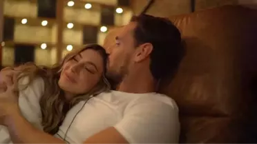 Guido Senia, sevgilisi Şeyma Subaşı'nı öpücüklere boğdu