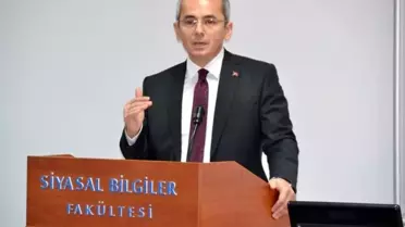 Tosya Kaymakamı mezun olduğu üniversitede konferans verdi