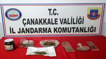 Çanakkale'de uyuşturucu operasyonu: 3 gözaltı