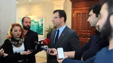 İmamoğlu gazetecilerin sorularını yanıtladı