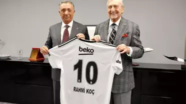 Rahmi Koç'tan Çebi'ye ziyaret