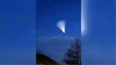 UFO sanılan cisim Rus füzesi çıktı