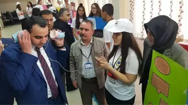 Çiçekdağı ilçesinde 'Tübitak Bilim Fuarı' açıldı