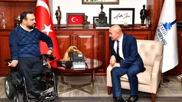 Soyer, koltuğunu bedensel engelli meclis üyesine emanet etti