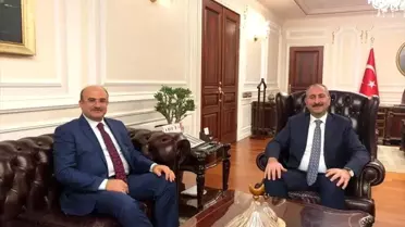 Belediye Başkanı Sarı'dan Adalet Bakanı Gül'e ziyaret