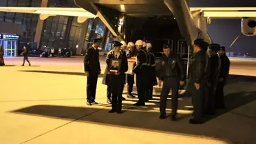 Hakkari'deki silah kazasında şehit olan askerin cenazesi Konya'ya getirildi