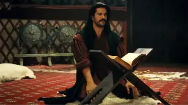 Burak Özçivit'in Kuruluş Osman'da sure okuduğu sahne diziye damga vurdu