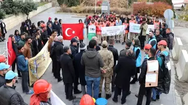 İliç'te 'Sıfır Atık' temalı farkındalık yürüyüşü yapıldı