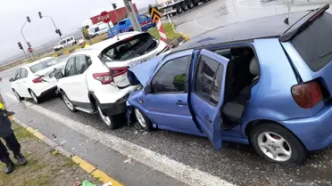 Kahramanmaraş'ta zincirleme trafik kazası: 5 yaralı