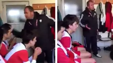 Futbolcularını döven antrenörün cezası onandı