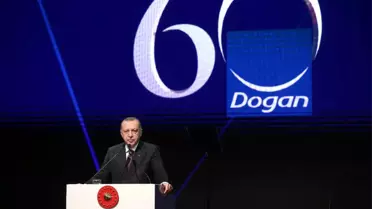 Cumhurbaşkanı Erdoğan, Doğan Grubu'nun 60. yıl kutlamalarına katıldı