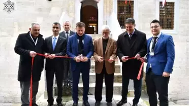 'Sabr-ı Gönül' hat sergisi Bahçelievler'de açıldı