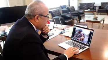 Başsavcı Uğurlu ile Emniyet Müdürü Aydoğan, AA'nın 'Yılın Fotoğrafları' oylamasına katıldı