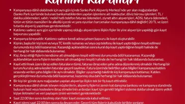 SANKO Park'tan 5 yıldızlı yılbaşı kampanyası