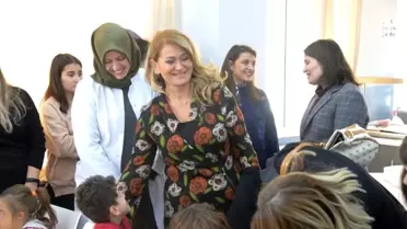 Serpil Şahin öğrenciler ile bir araya geldi