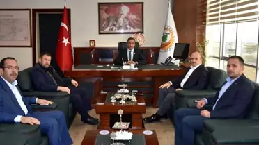 Nizip Belediye Başkanı Sarı'dan Orman Bölge Müdürü Çiçek'e ziyaret