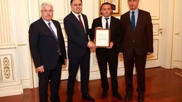 Sorgun Yunus Emre İlk ve Ortaokuluna uluslararası sertifika