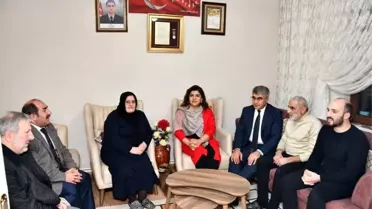 Vali Gürel'den şehit ailesine ziyaret