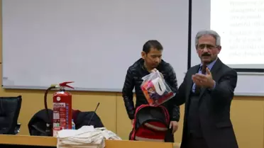 SAÜ'de AFAD tarafından engellilere yönelik afer bilinci anlatıldı