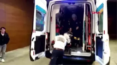 Pancar yüklü kamyon devrildi, sıkışan sürücüyü itfaiye kurtardı