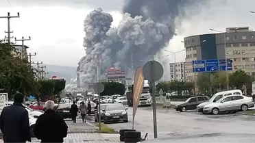 Son dakika: İskenderun'daki demir çelik fabrikasında korkutan patlama!