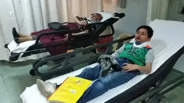Samsun'da minibüs şarampole yuvarlandı: 4 yaralı