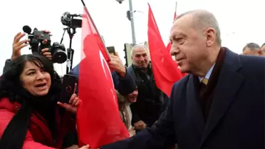 İsviçre'deki Türk vatandaşlarından Erdoğan'a coşkulu karşılama