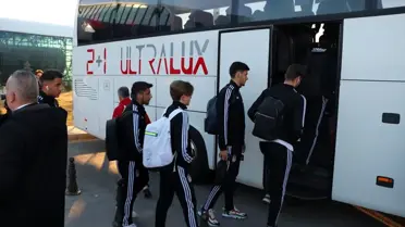 Beşiktaş'a Erzincan'da coşkulu karşılama