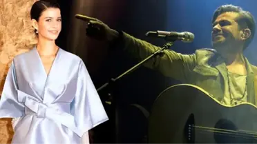 Atiye'nin galasında büyük sürpriz! Beren Saat ve Kenan Doğulu'nun bakışması geceye damga vurdu