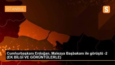 Cumhurbaşkanı Erdoğan, Malezya Başbakanı ile görüştü -2 (EK BİLGİ VE GÖRÜNTÜLERLE)