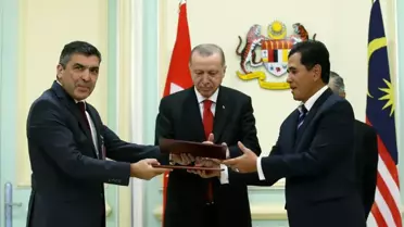 Türkiye ile Malezya arasında 15 anlaşma imzalandı