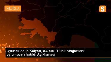 Oyuncu Salih Kalyon, AA'nın 'Yılın Fotoğrafları' oylamasına katıldı Açıklaması