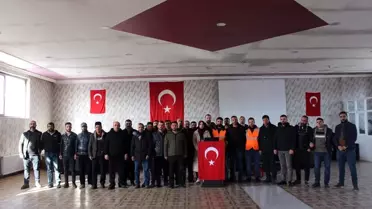 Belediye personeline iş sağlığı ve güvenliği eğitimi verildi