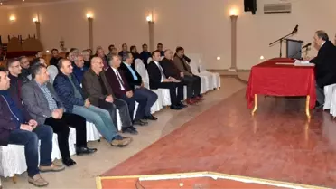 Erzurum Emniyet Derneği'nde Melik Kaya güven tazeledi