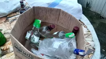 Jandarmadan kaçak içki operasyonu