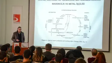 Dr. Öğr. Üyesi Levent Keskin arkeoloji sohbetlerinin konuğu oldu