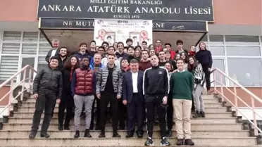 Gençlerbirliği oyuncuları, öğrencilerle bir araya geldi