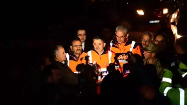 Bakan Pakdemirli örtü yangınlarının sürdüğü Trabzon'da incelemelerde bulundu Açıklaması