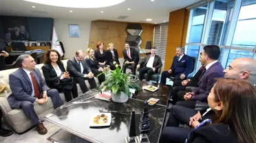 Susmuş ve ekibinden Başkan Sandal'a ziyaret