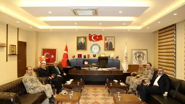 Albay Bekmez'den Belediye Başkan Sarı'ya ziyaret