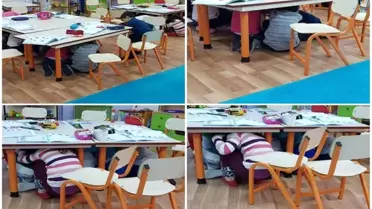 İliç'te bin 257 öğrenci deprem ve yangın tatbikatı yaptı