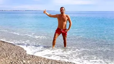 Antalya'da aralık ayında deniz keyfi